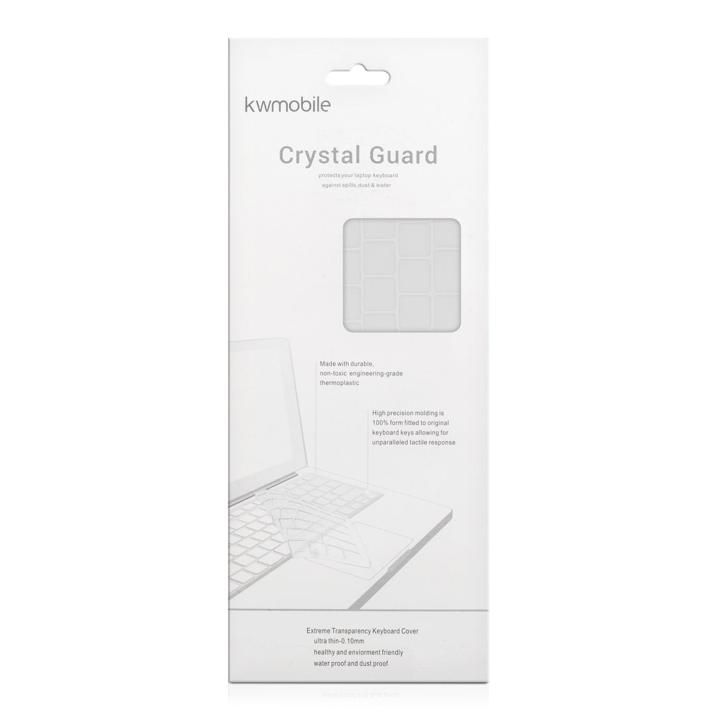 kwmobile Tastaturschutz für Apple MacBook Pro 16" (2023) M2 A2780 / M3 A2991 QWERTZ Keyboard Cover Abdeckung
