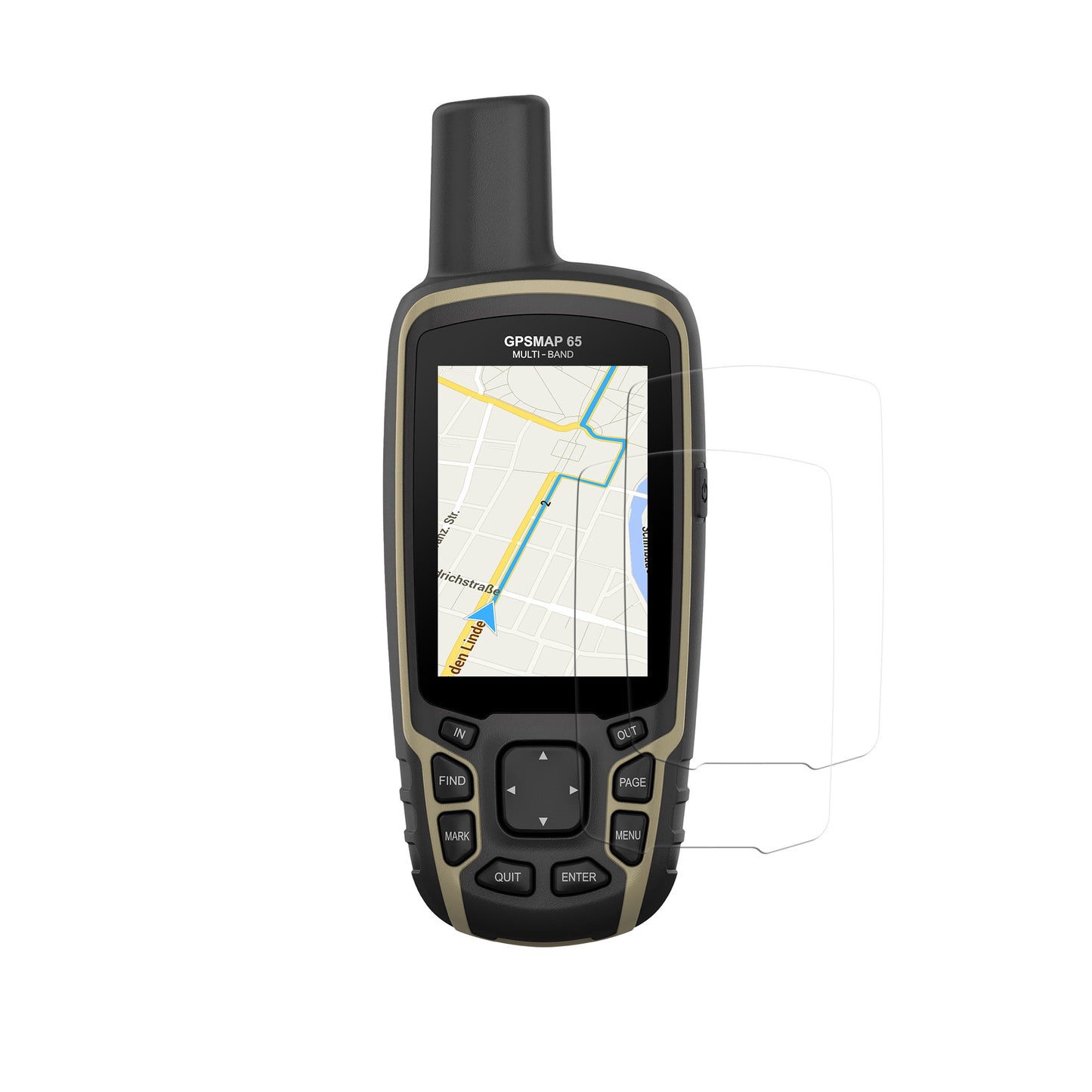 Folie für Garmin GPSMAP 62 / 62sc / 64 / 64st/ 65 / 65sr