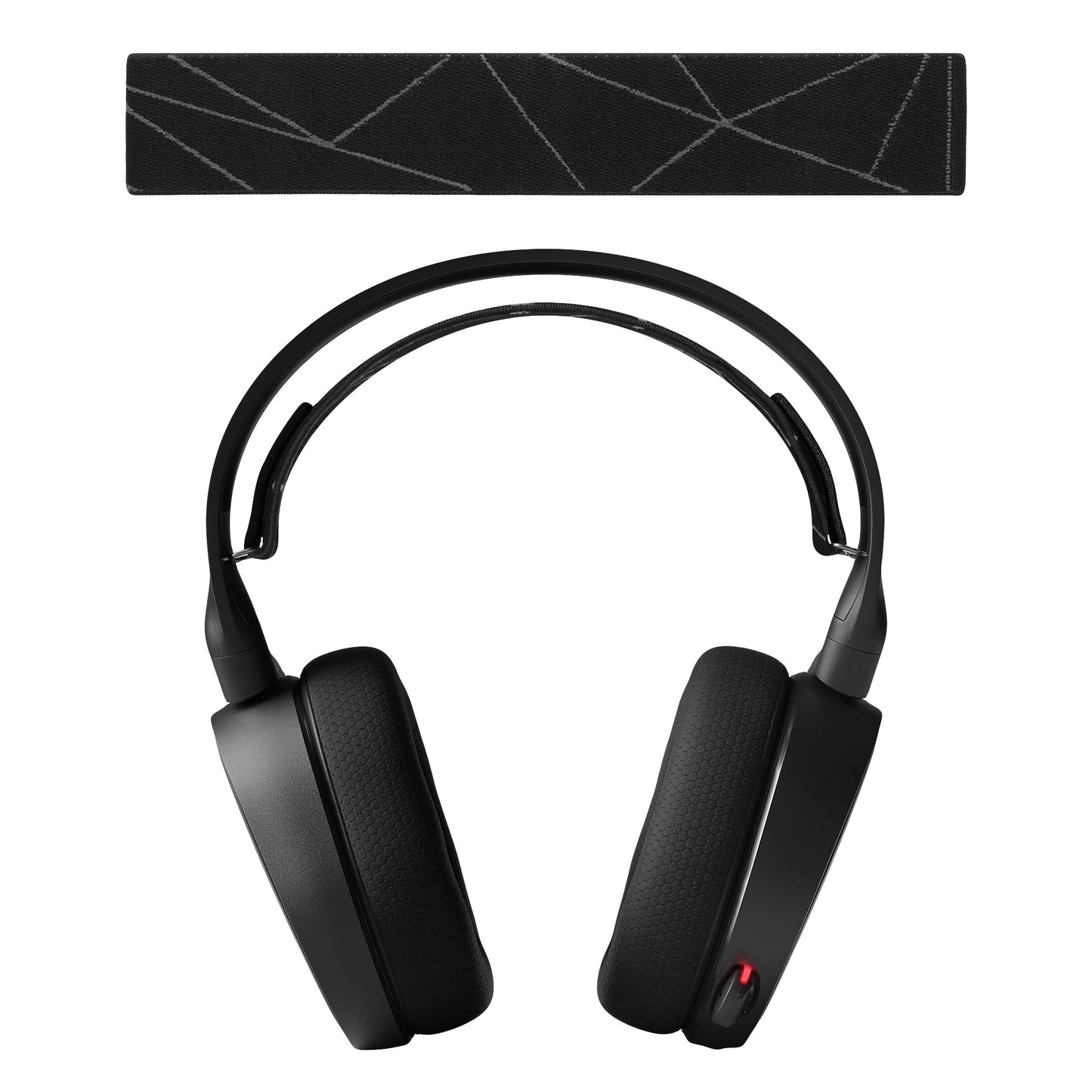 kwmobile Ersatz Bügelpolster kompatibel mit SteelSeries Arctis 3 / Arctis 5 Kopfbügel Kopfhörer Ersatz Bügel mit Polster