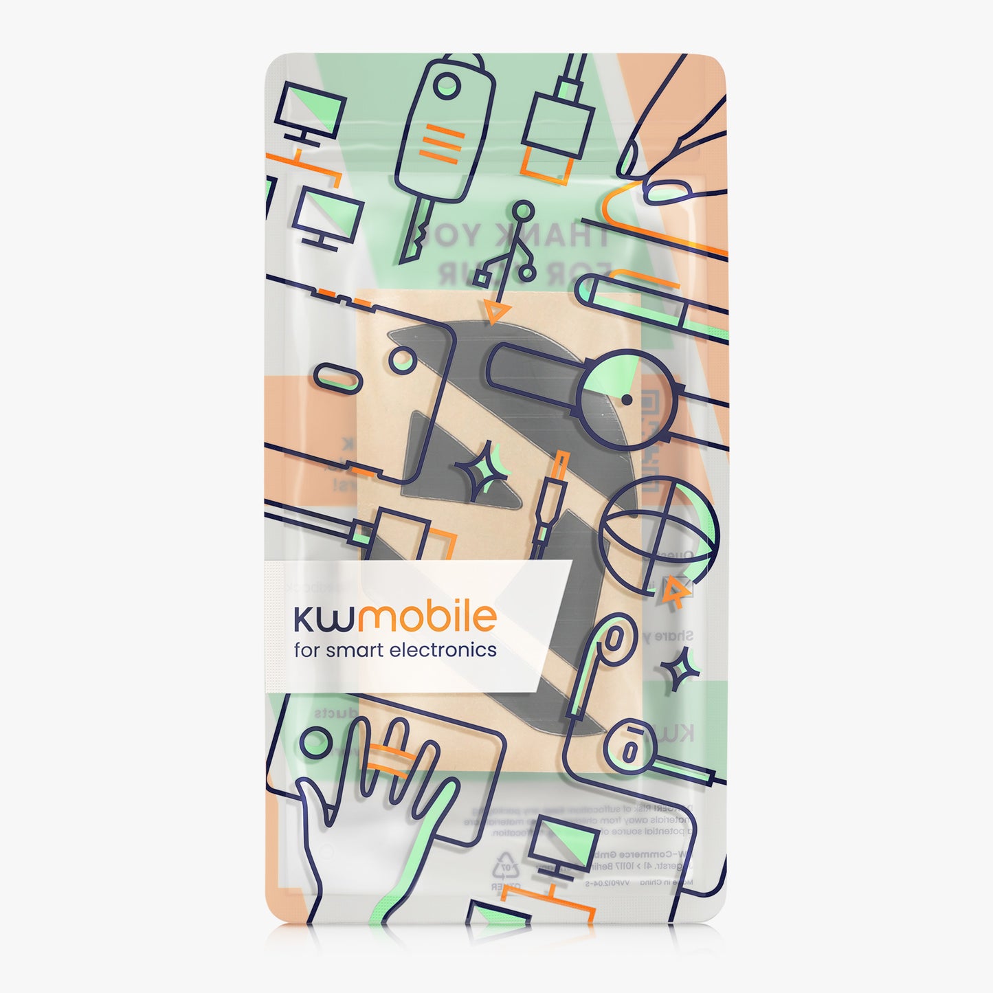 kwmobile Mouse Feet Sticker kompatibel mit Razer Basilisk X Hyper Speed Ersatz Glider - Mausfüße passgenau - Maus Glides
