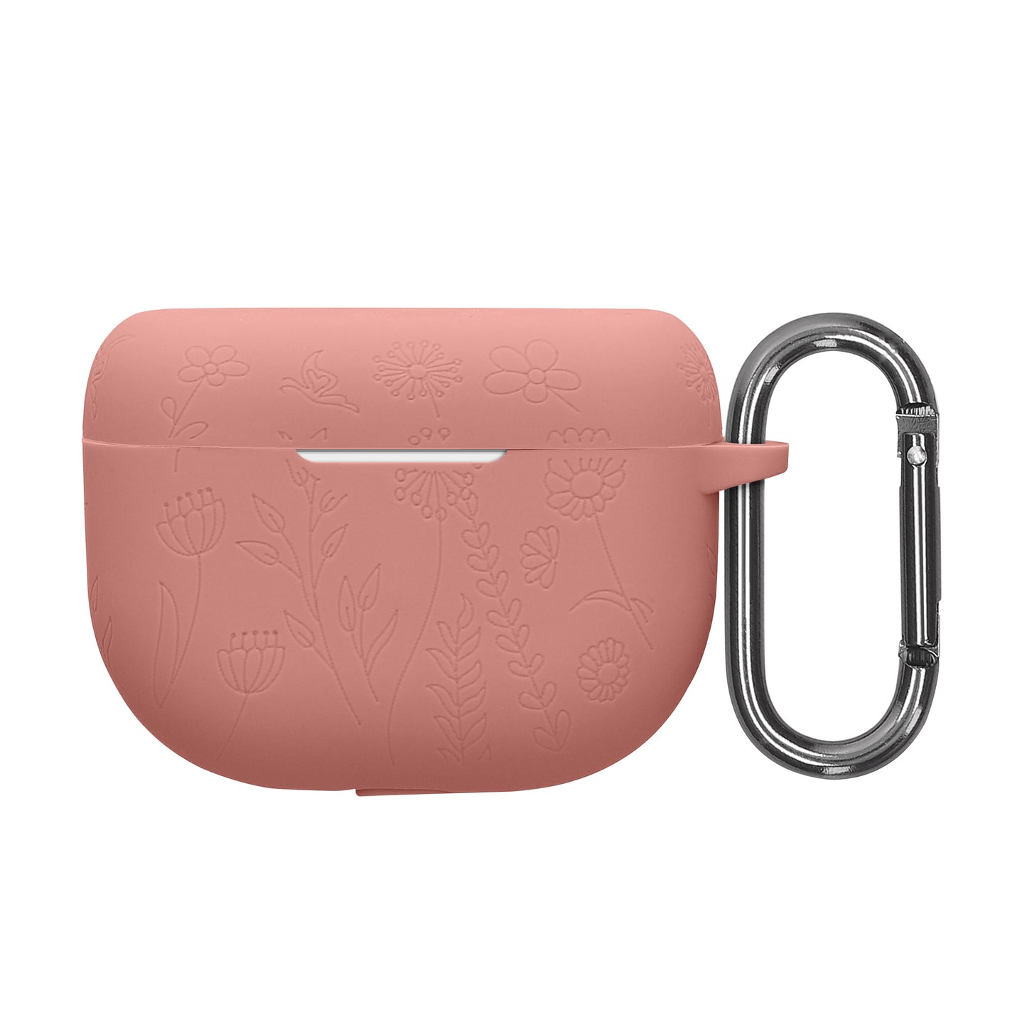 kwmobile Silikon Case für Jabra Elite 8 Active Hülle - Kopfhörer Schutzhülle mit Karabiner