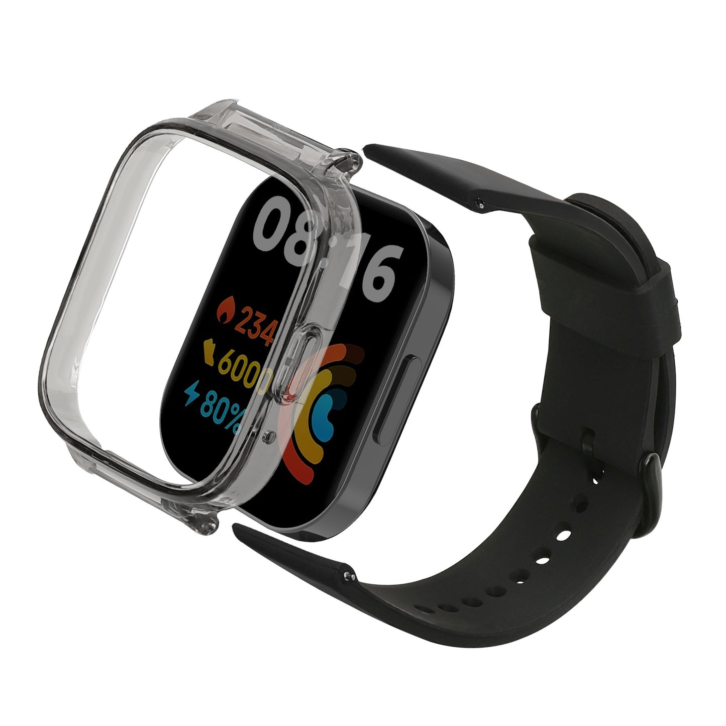 kwmobile Ersatzarmband mit Eckenschutz Hülle kompatibel mit Xiaomi kwmobile Armband