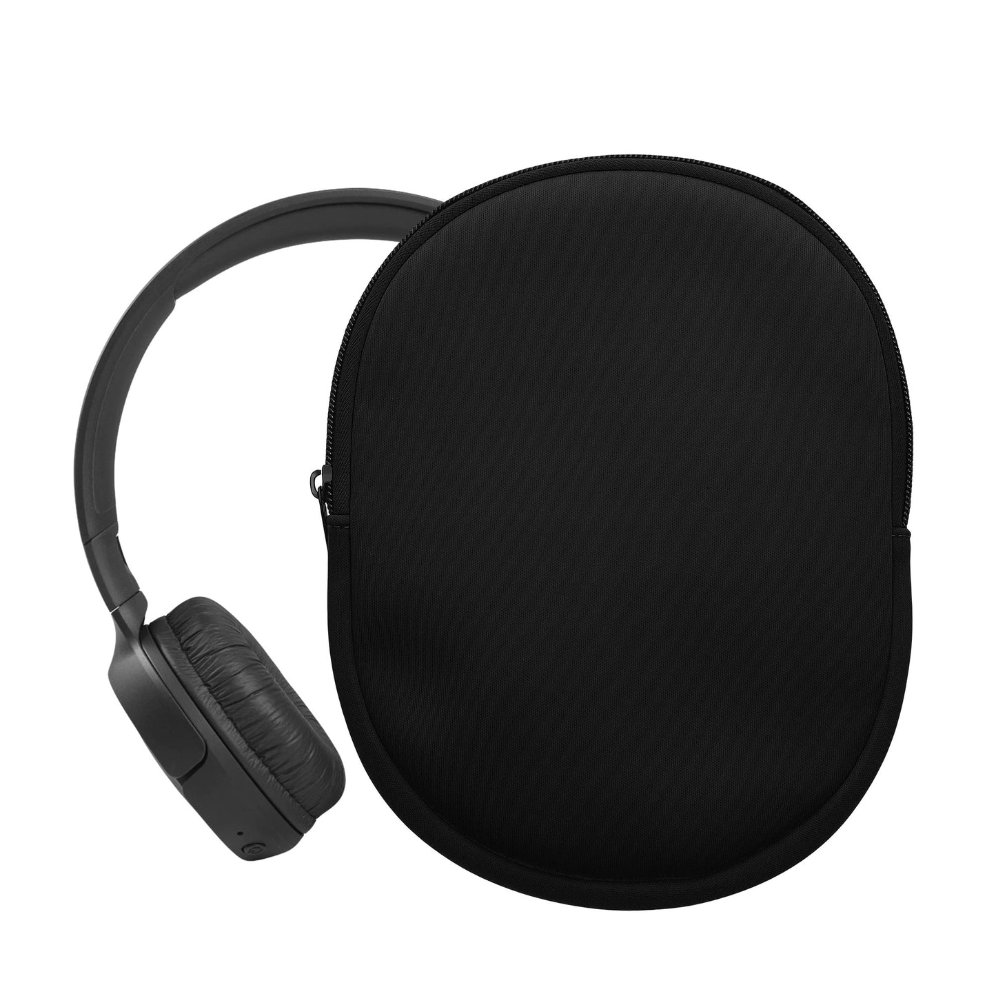 kwmobile Kopfhörer Tasche für Tune 600 / 500BT / 510BT / 450 Kopfhörer Case Hülle Reise Beutel für Headset Headphones Weiche Over Ear Schutzhülle