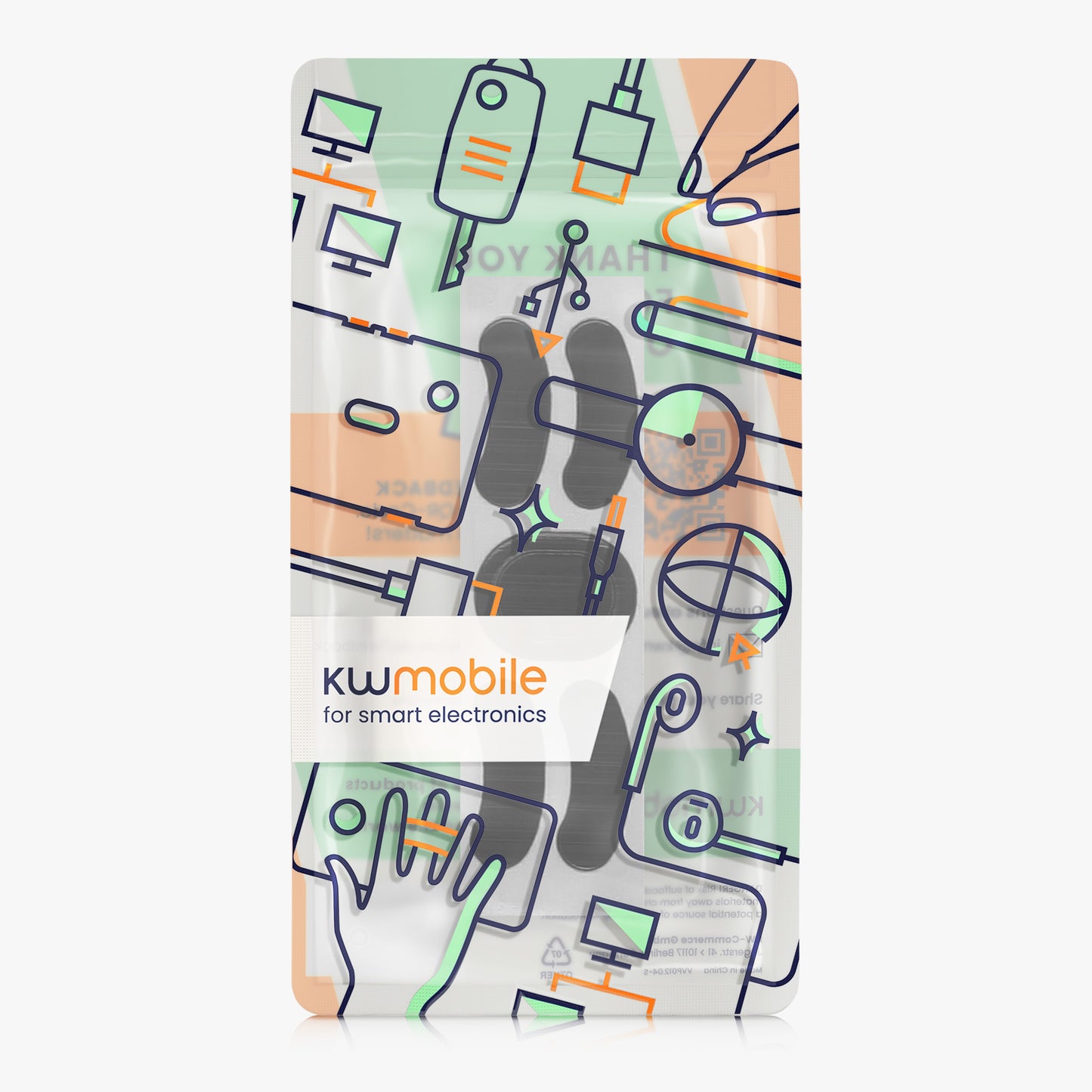 kwmobile Mouse Feet Sticker kompatibel mit Logitech M650 Wireless Ersatz Glider Mausfüße passgenau Maus Glides