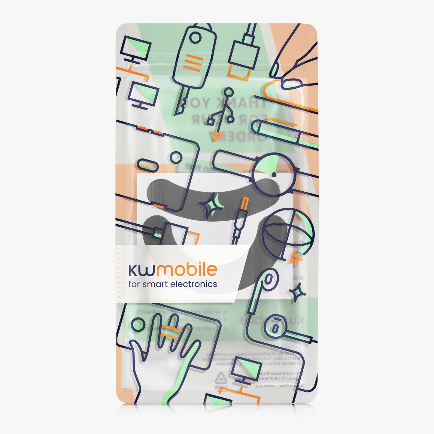 kwmobile Mouse Feet Sticker kompatibel mit SteelSeries Rival 5 Ersatz Glider Mausfüße passgenau Maus Glides