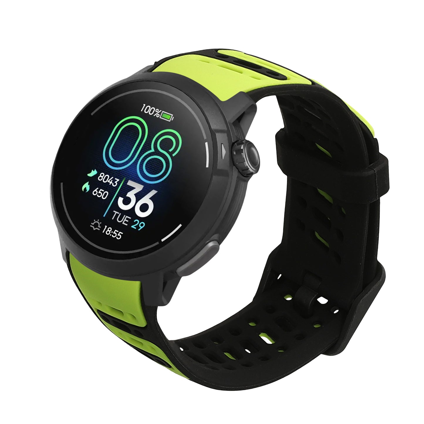 kwmobile Silikon Uhrenarmband für COROS PACE Pro Armband Ersatzarmband für Fitnesstracker Wechselarmband Smartwatch