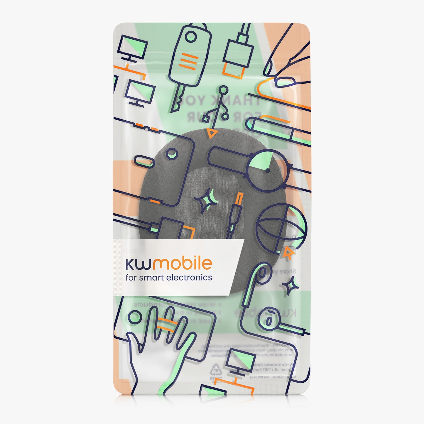 kwmobile Ohr Polster für EKSA E900 / E900 Pro Ohrpolster Ersatz Kopfhörer Ersatzteile Over Ear Headphones
