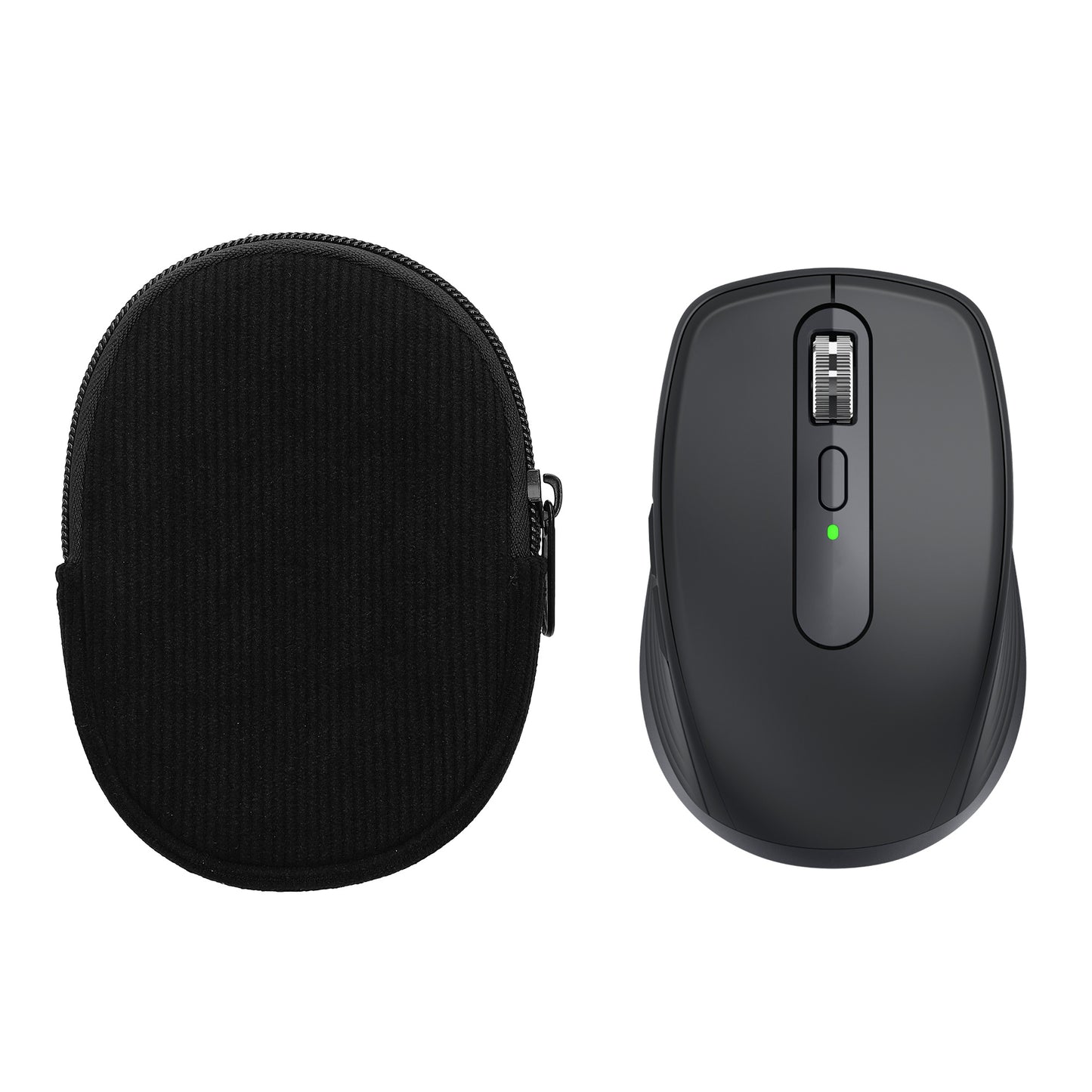 kwmobile Maus Tasche kompatibel mit Logitech MX ANYWHERE 3 / ANYWHERE 3S Hülle - Case für Bluetooth Maus aus robustem Neopren Stoff