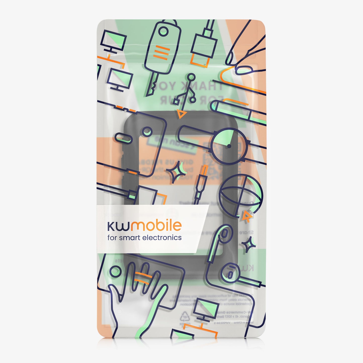 kwmobile Hülle kompatibel mit Garmin Foretrex 801 / 901 - Schutzhülle für GPS Handgerät