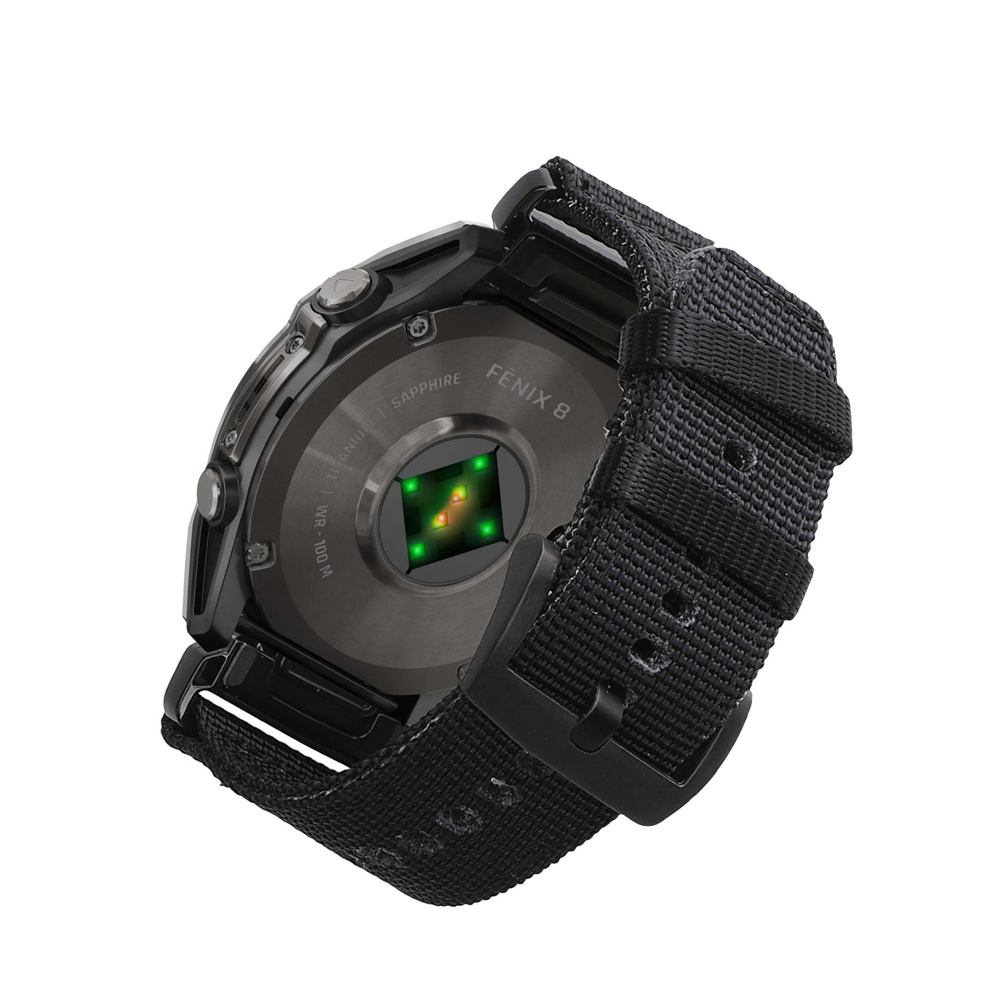 kwmobile Ersatzarmband kompatibel mit Garmin 22mm Fenix 8 47mm / Tactix 8 47mm / Instinct 45mm / Epix Armband