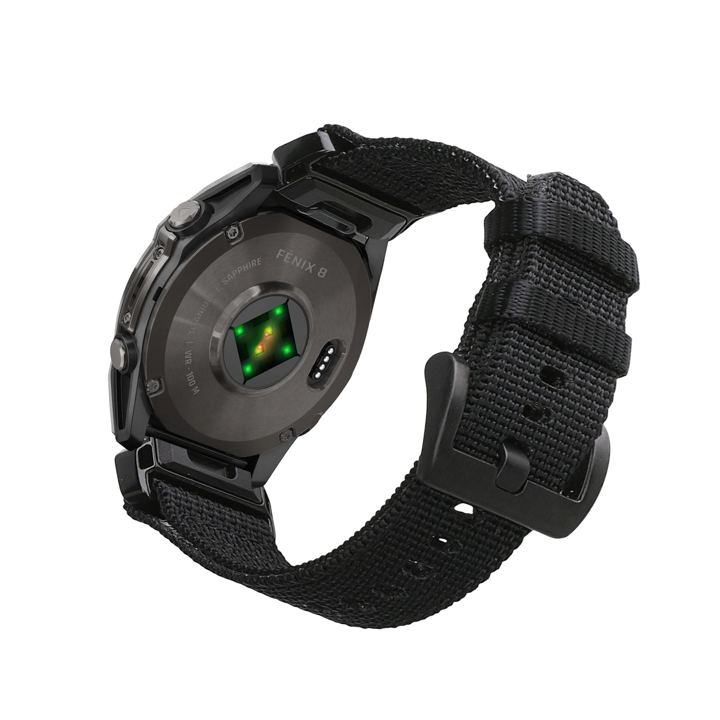 kwmobile Ersatzarmband kompatibel mit Garmin 20mm Fenix 8 43mm / Fenix 7S / Fenix 6S / Epix Pro 42mm Armband