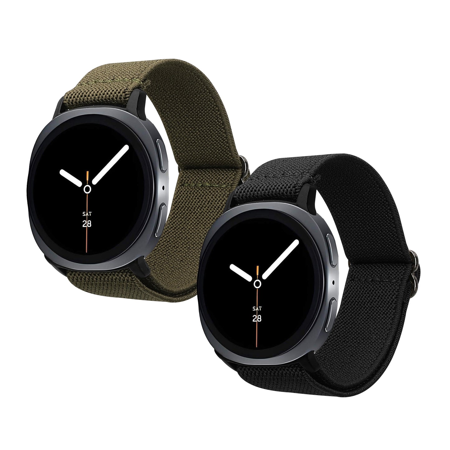 kwmobile Uhrenarmband für Samsung Galaxy Watch 8 / Galaxy Watch 8 Classic 46mm Armband Fitnesstracker Band Set Ersatzarmband Smartwatch