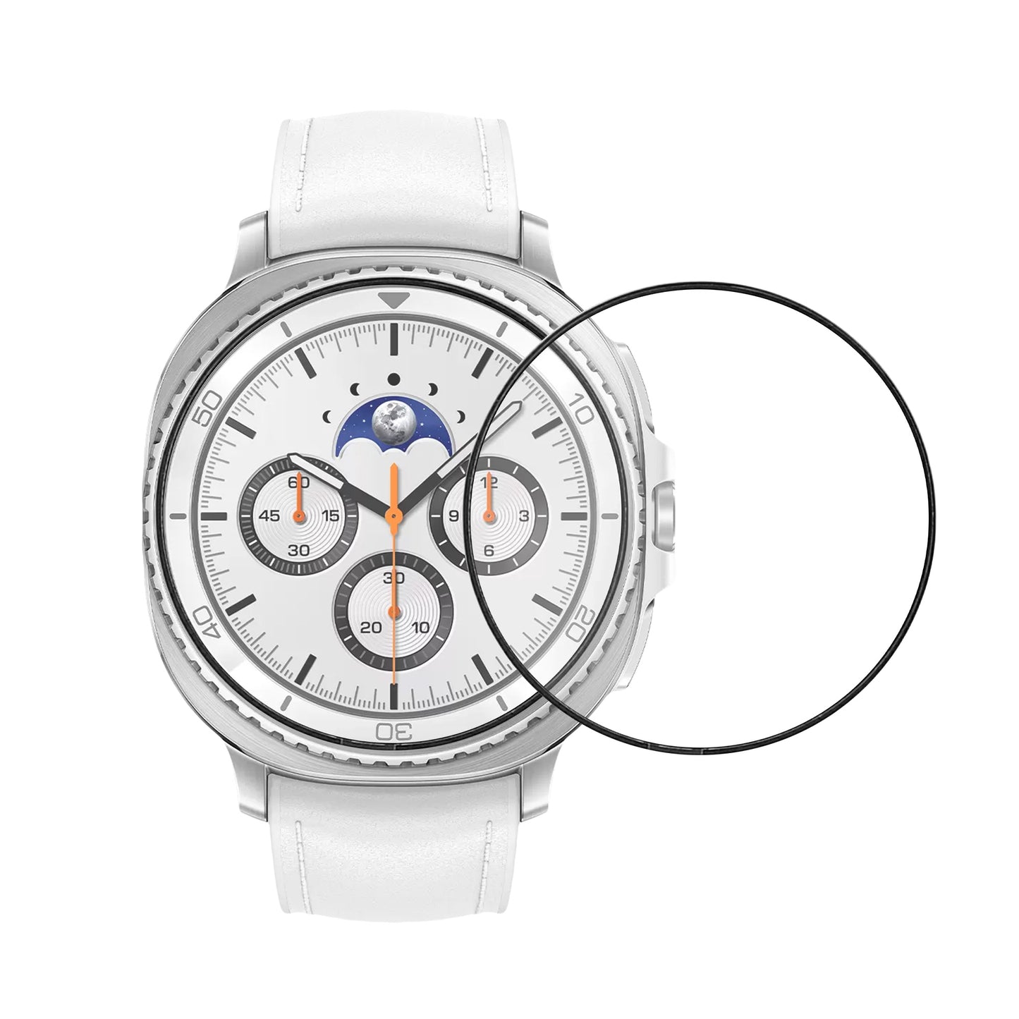 2x Displayschutzfolie für Samsung Galaxy Watch 8 Classic (47mm)
