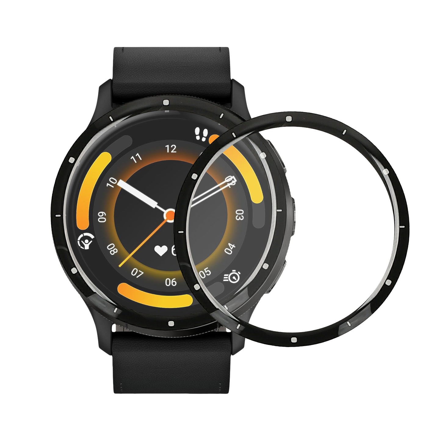 kwmobile Displayschutzfolie kompatibel mit Garmin Venu 3 Folie Schutzfolie für Fitness Tracker robuster Displayschutz