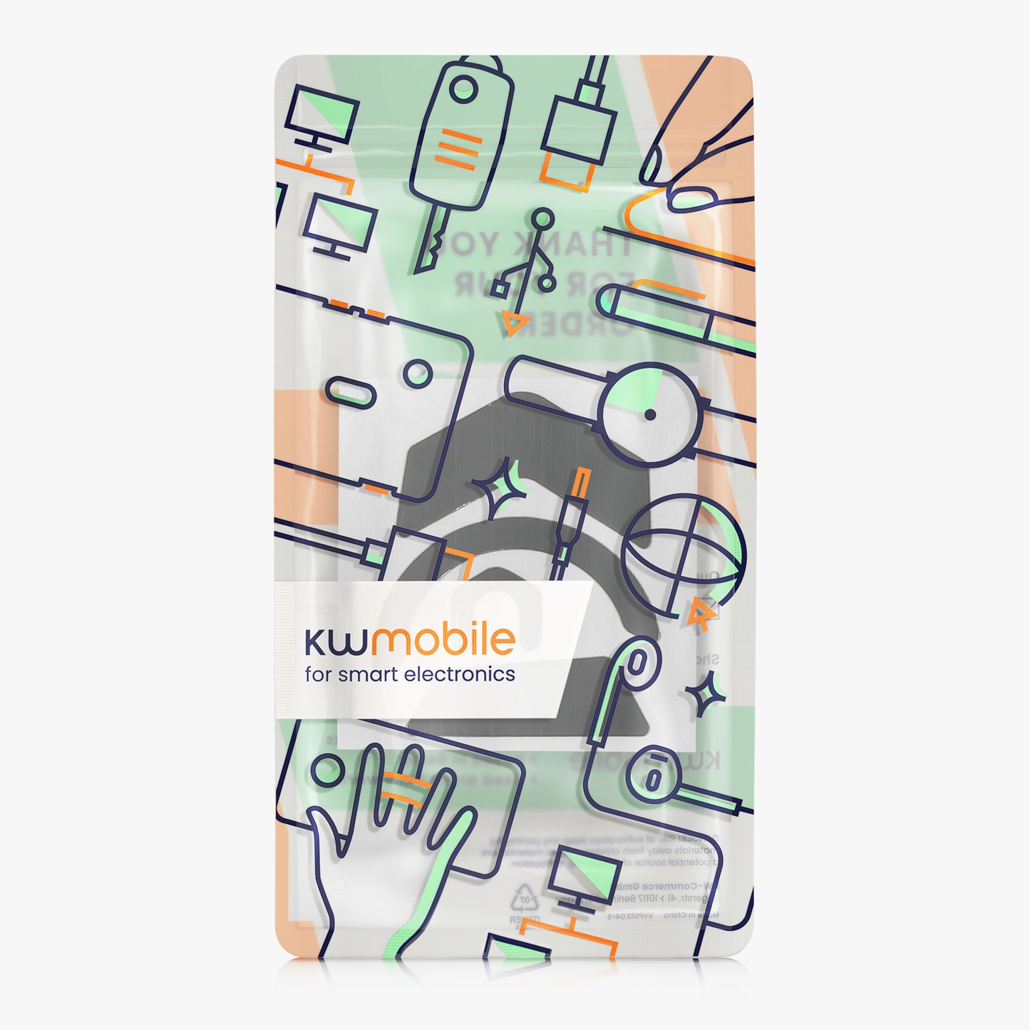 kwmobile Mouse Feet Sticker kompatibel mit Logitech G502 X Plus Ersatz Glider - Mausfüße passgenau - Maus Glides