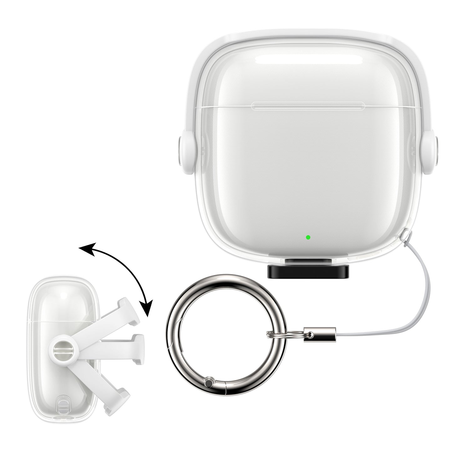kwmobile Kopfhörer Case kompatibel mit Huawei FreeBuds SE2 / SE3 Hülle Headphones Cover mit Sicherheitsverschluss