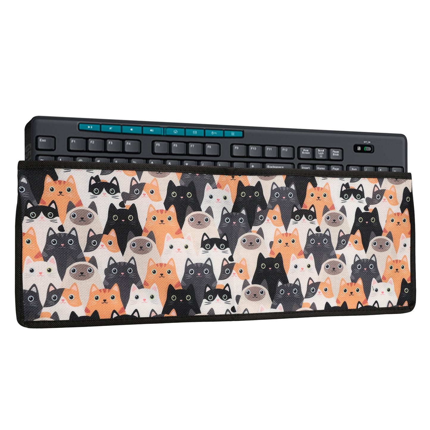 kwmobile Tastaturabdeckung Tastatur Hülle für Logitech MK270 Wireless Staubschutz Keyboard Cover Tastaturschutz Schutzhülle