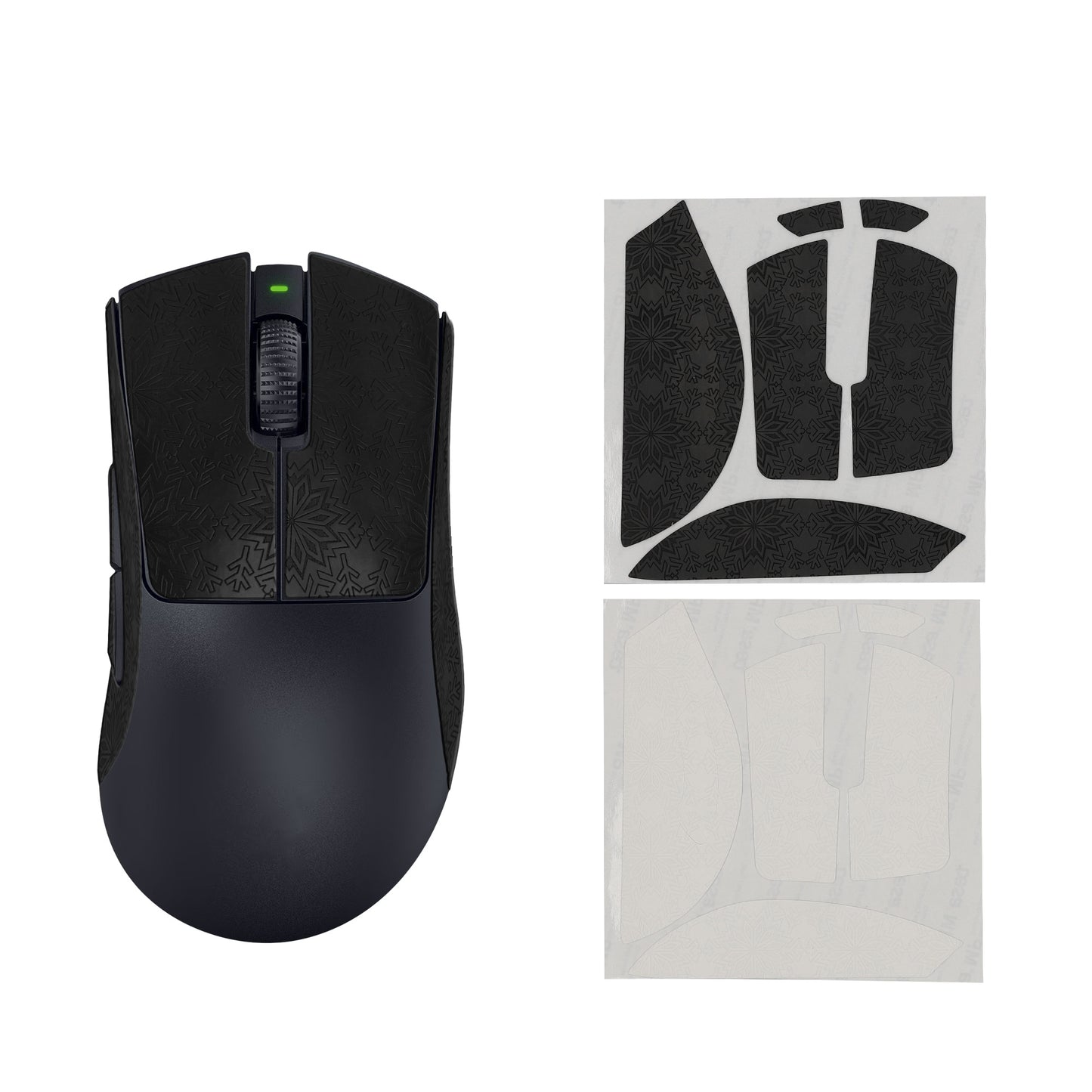 kwmobile Gaming Maus Grip Tape für Razer DeathAdder V3 Pro Mouse Grip Tape - Rutschfestes Griffband für PC Maus