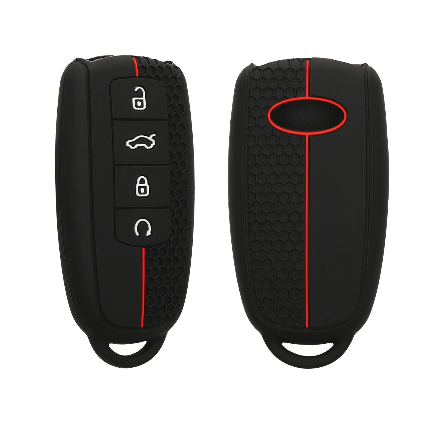 kwmobile Autoschlüssel Schutzhülle kompatibel mit Chery Omoda C5 / Jaecoo 7 / Tiggo 7 Pro 8 Pro / Arrizo 5 Hülle - Schlüsselhülle