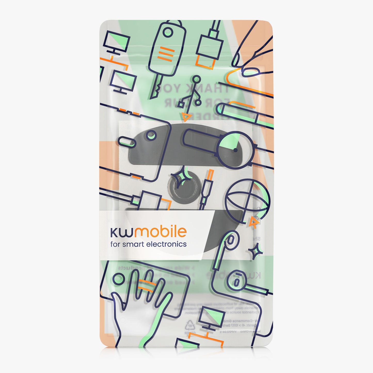 kwmobile Mouse Feet Sticker kompatibel mit ASUS ROG Harpe II Ace Ersatz Glider Mausfüße passgenau Maus Glides
