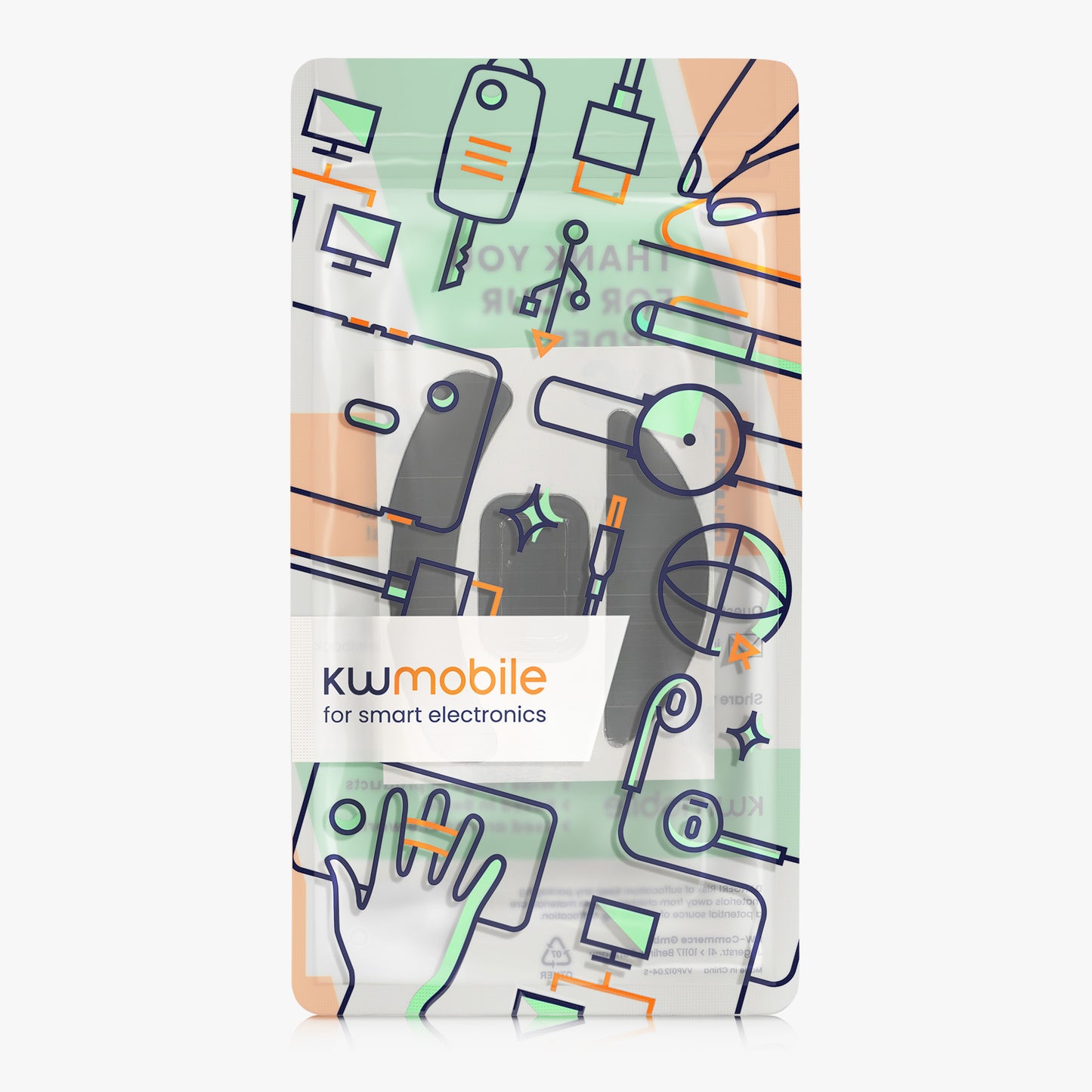 kwmobile Mouse Feet Sticker kompatibel mit Razer DeathAdder V2 Ersatz Glider - Mausfüße passgenau - Maus Glides