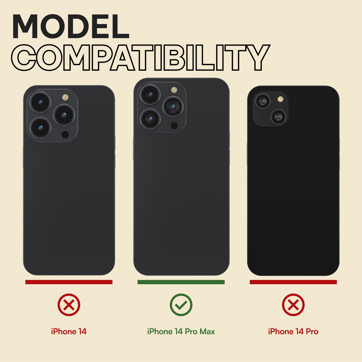 Oakshield Handyhülle mit Standfunktion kompatibel mit iPhone 14 Pro Max Hülle - Mit Ständer - Case für iPhone 14 Pro Max - Kompatibel mit MagSafe
