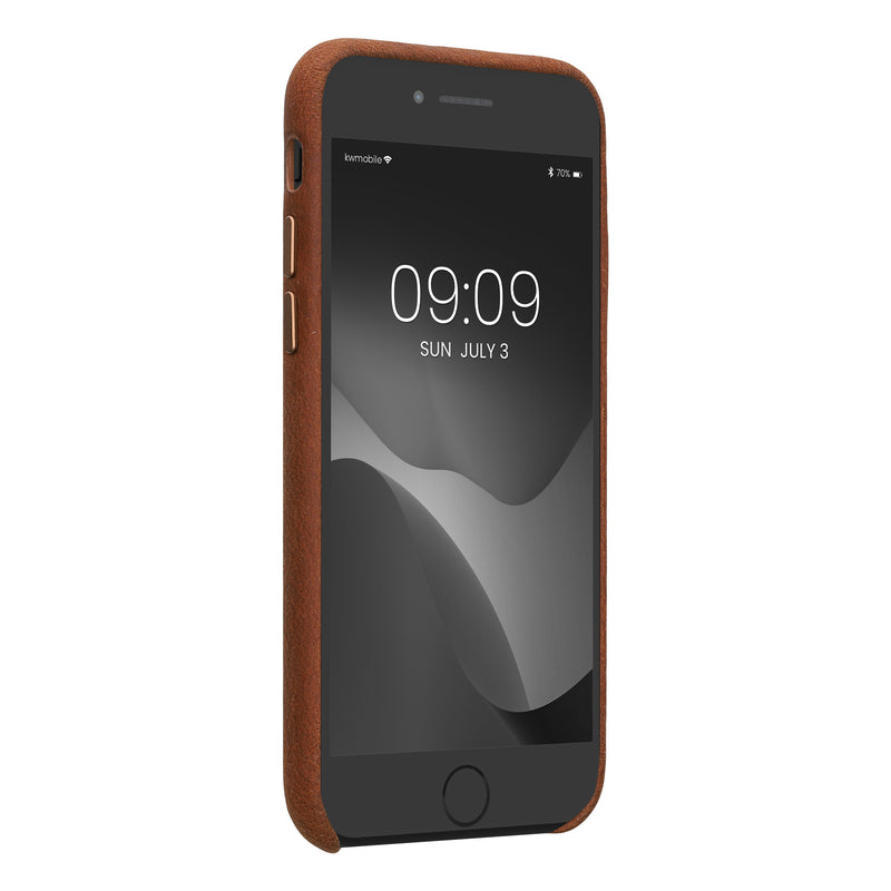 Leder Hülle kompatibel mit Apple iPhone SE (2022) / iPhone SE (2020) / iPhone 8 / iPhone 7