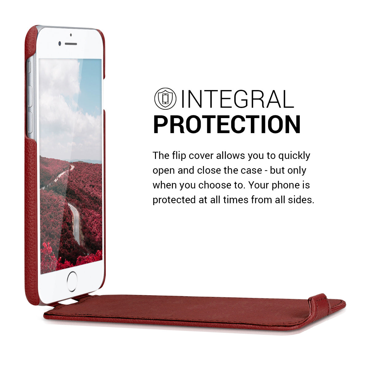 Ultra Slim Flip Case für Apple iPhone SE (2022) / iPhone SE (2020) / iPhone 8 / iPhone 7