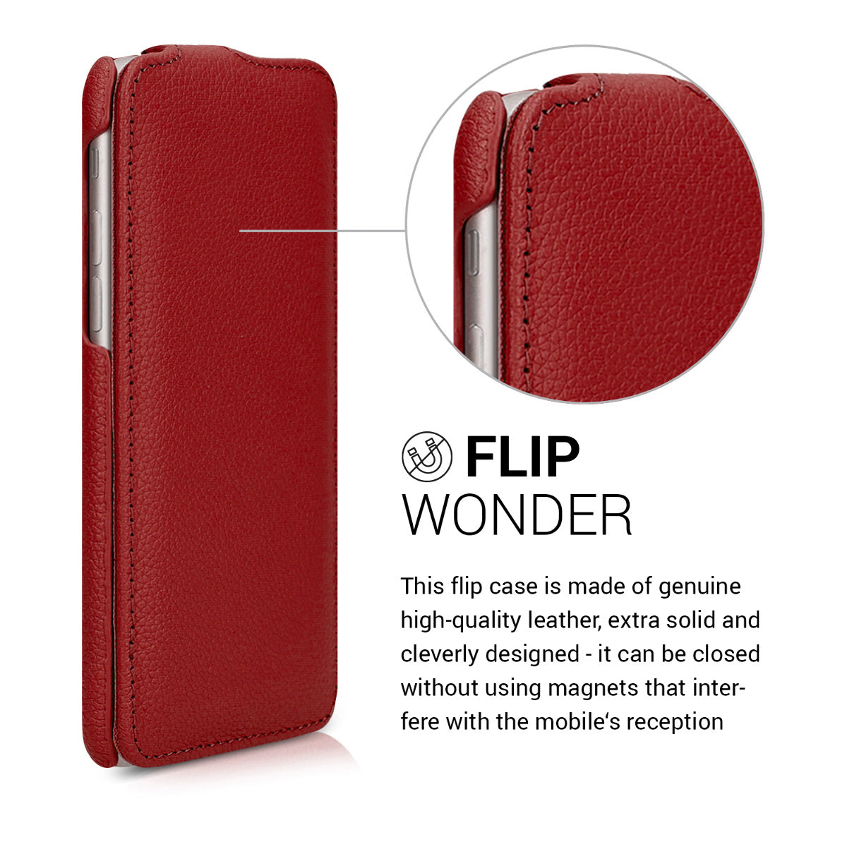 Ultra Slim Flip Case für Apple iPhone SE (2022) / iPhone SE (2020) / iPhone 8 / iPhone 7