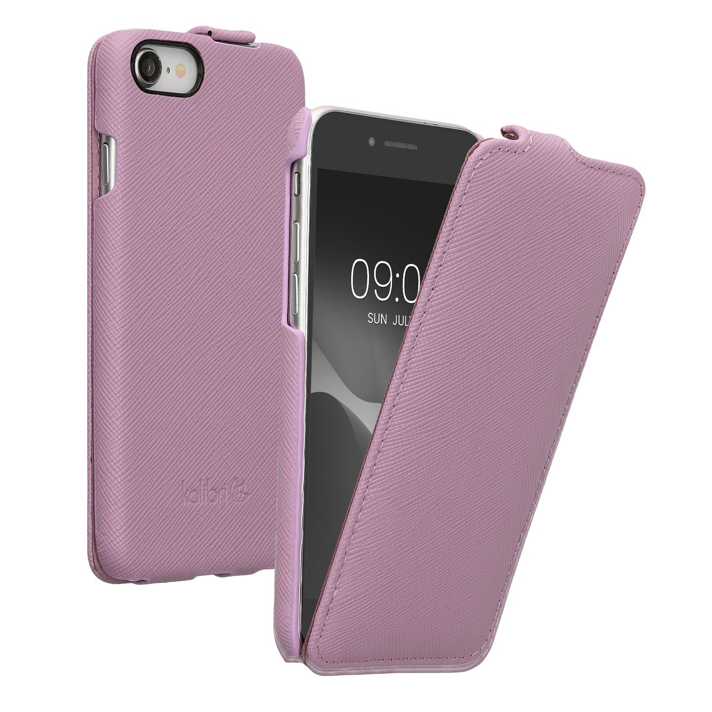 kalibri Flip Hülle Ultra Slim kompatibel mit Apple iPhone SE (2022) / iPhone SE (2020) / iPhone 8 / iPhone 7