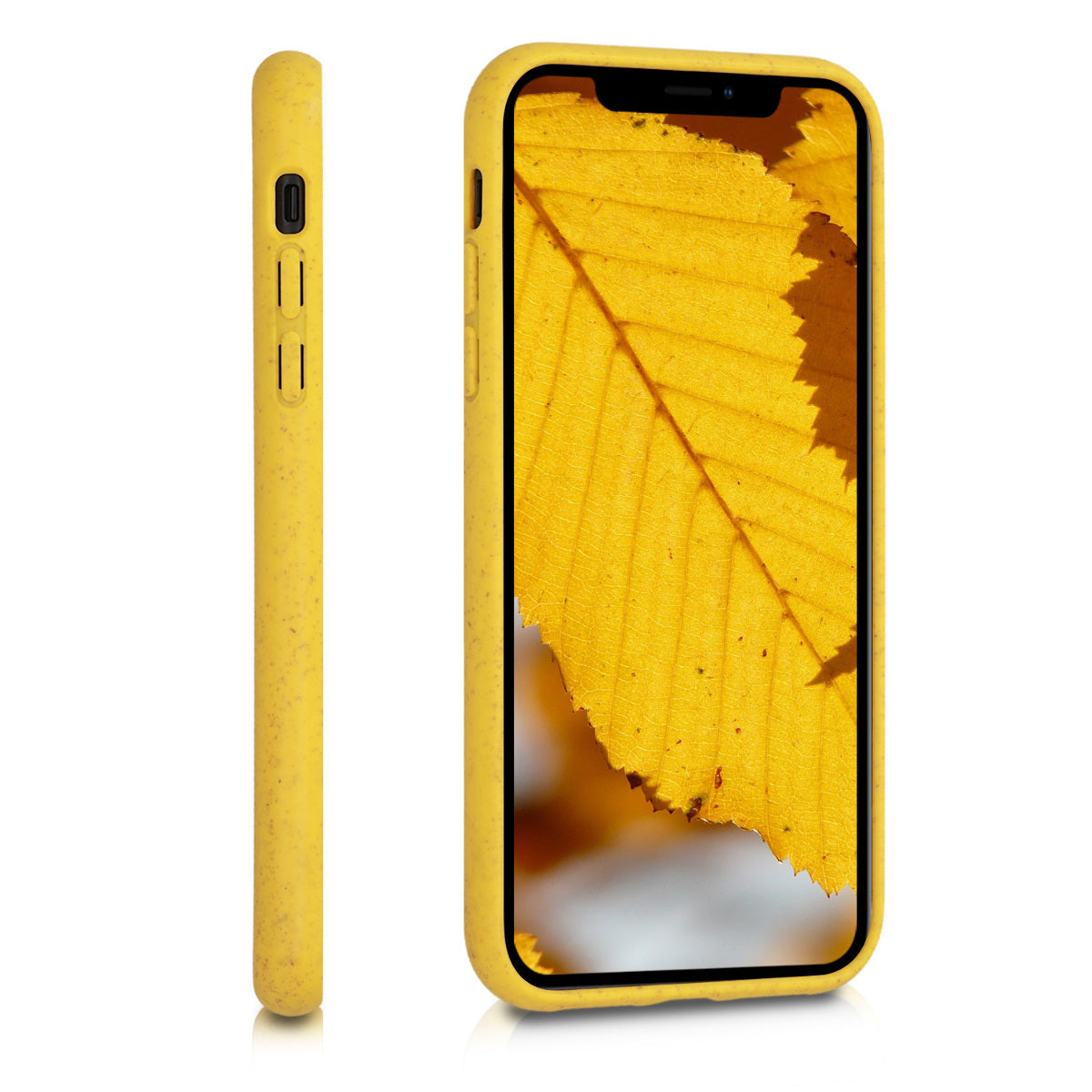 iPhone XR Handyhülle Naturfaser Matt