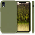 iPhone XR Handyhülle Naturfaser Matt