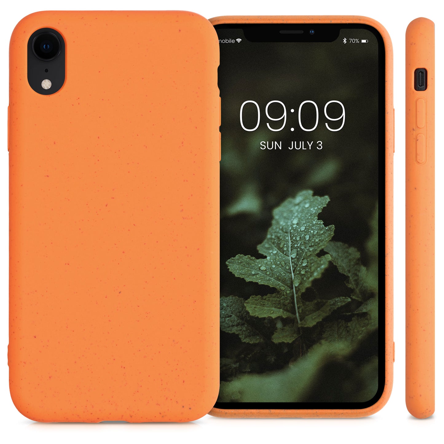 iPhone XR Handyhülle Naturfaser Matt
