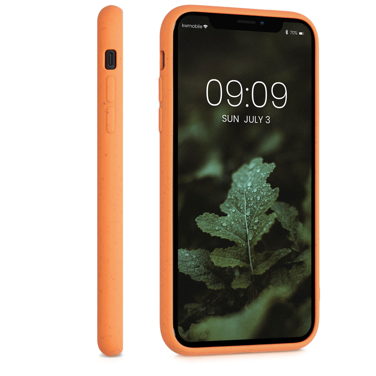 iPhone XR Handyhülle Naturfaser Matt