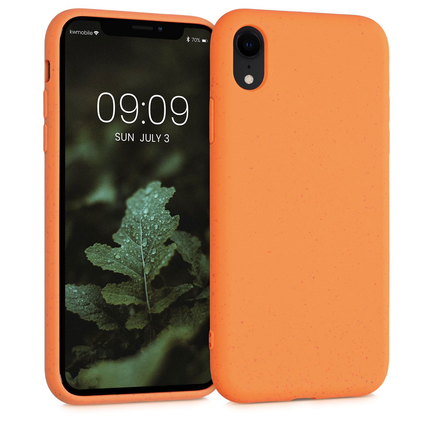 iPhone XR Handyhülle Naturfaser Matt