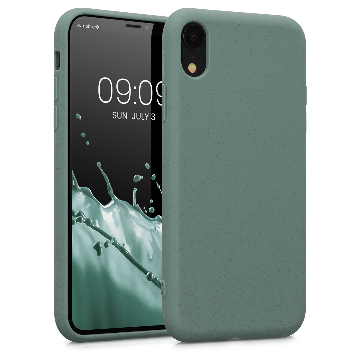 iPhone XR Handyhülle Naturfaser Matt
