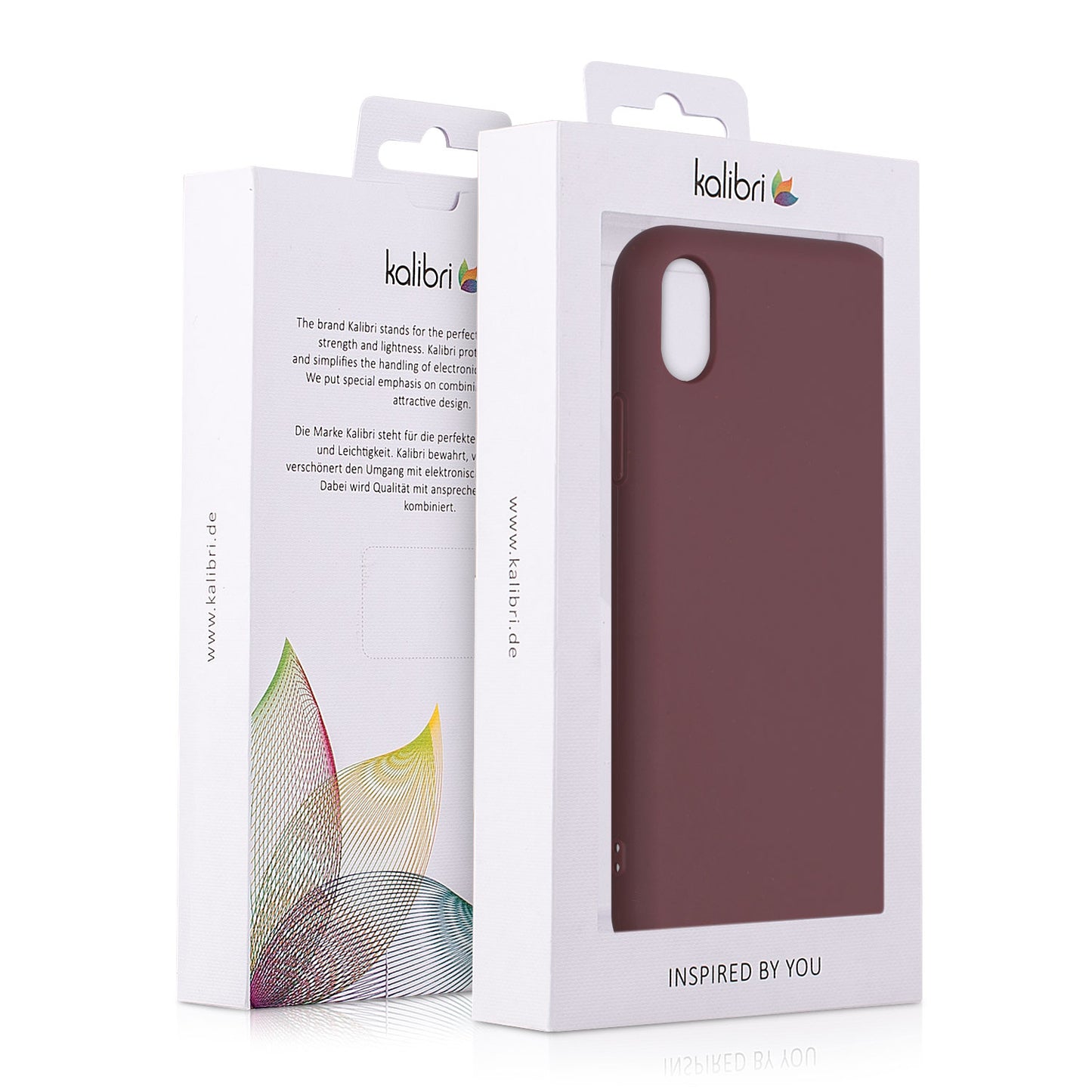 iPhone XR Handyhülle Naturfaser Matt