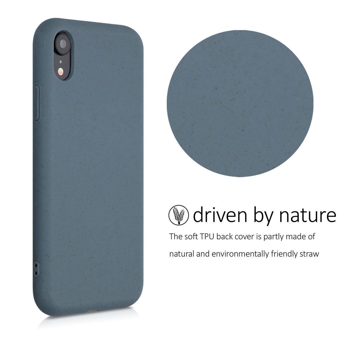 iPhone XR Handyhülle Naturfaser Matt