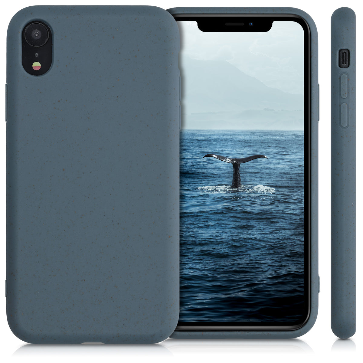 iPhone XR Handyhülle Naturfaser Matt