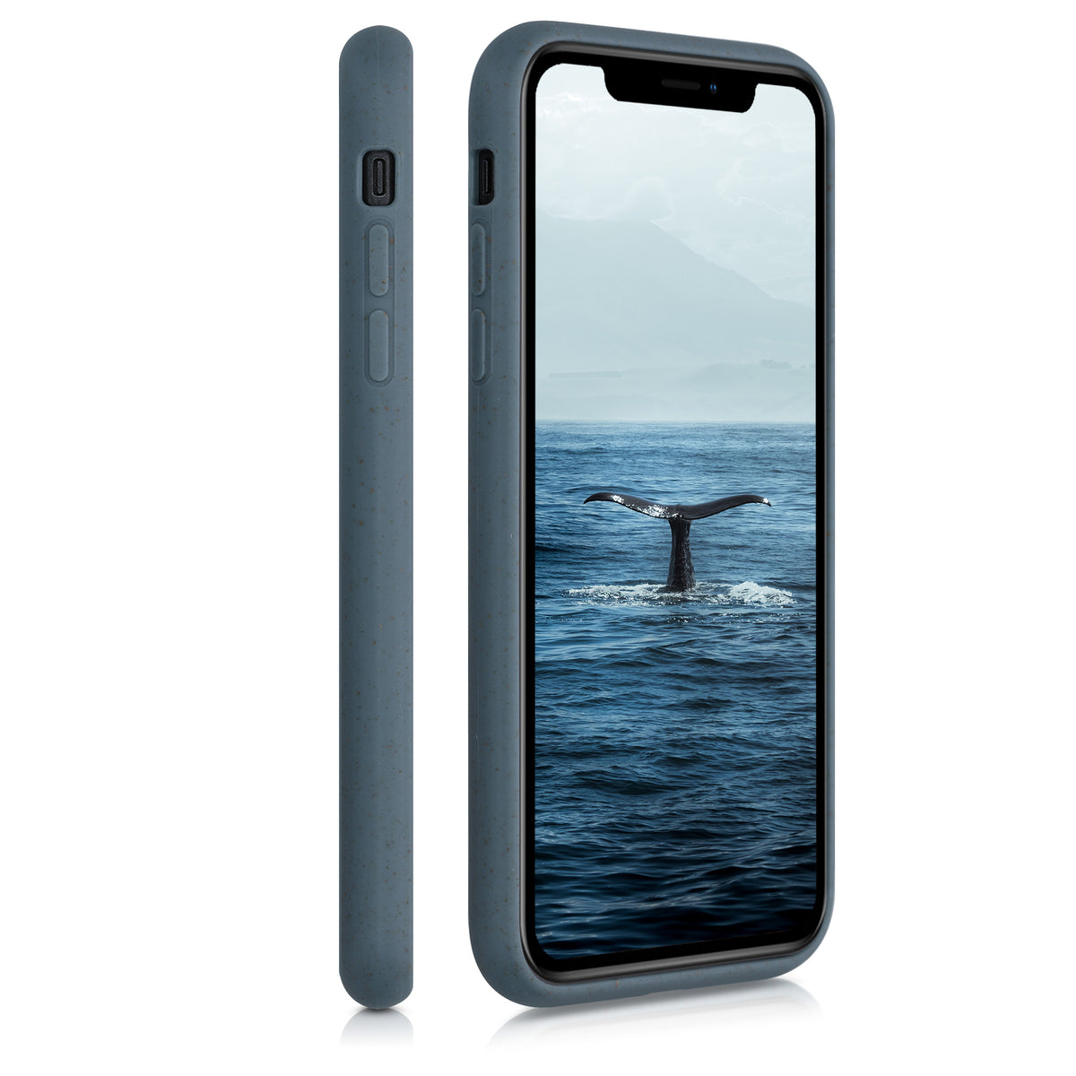 iPhone XR Handyhülle Naturfaser Matt