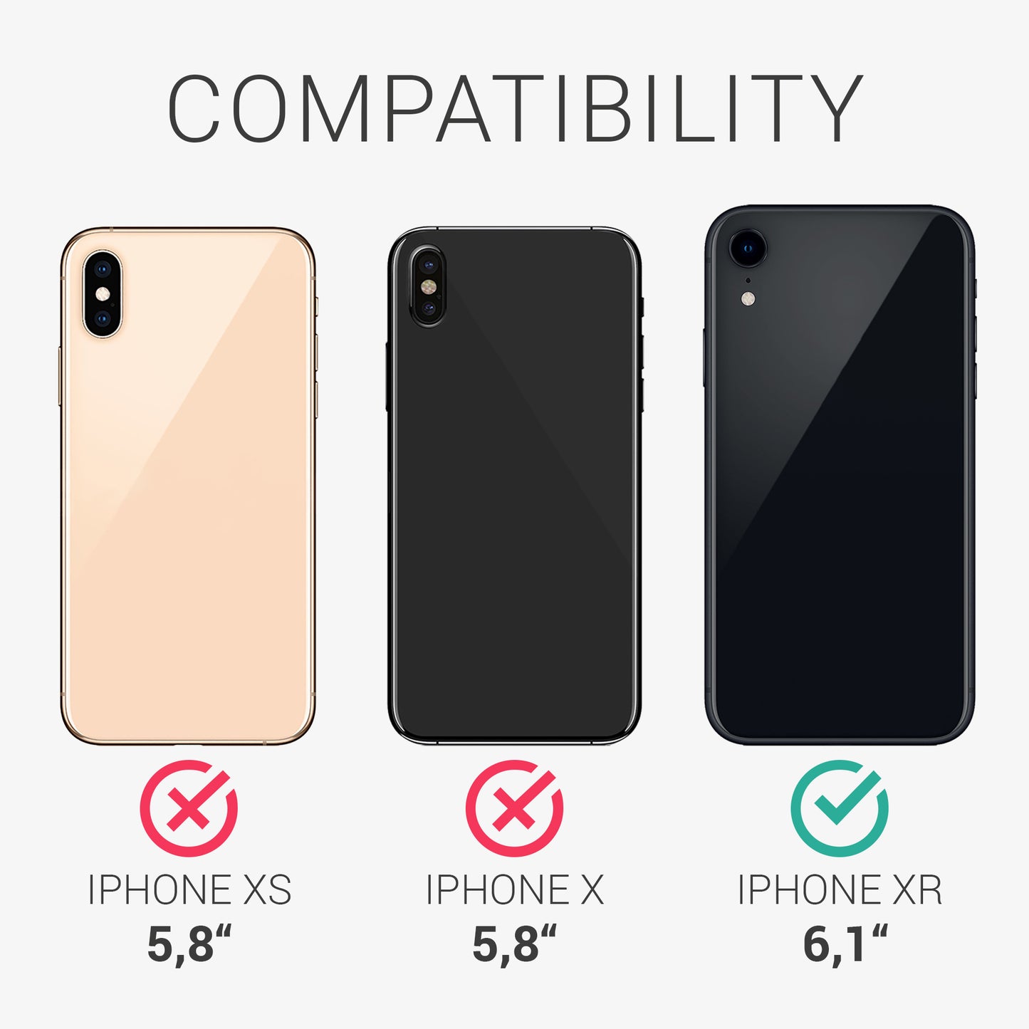 iPhone XR Handyhülle Naturfaser Matt