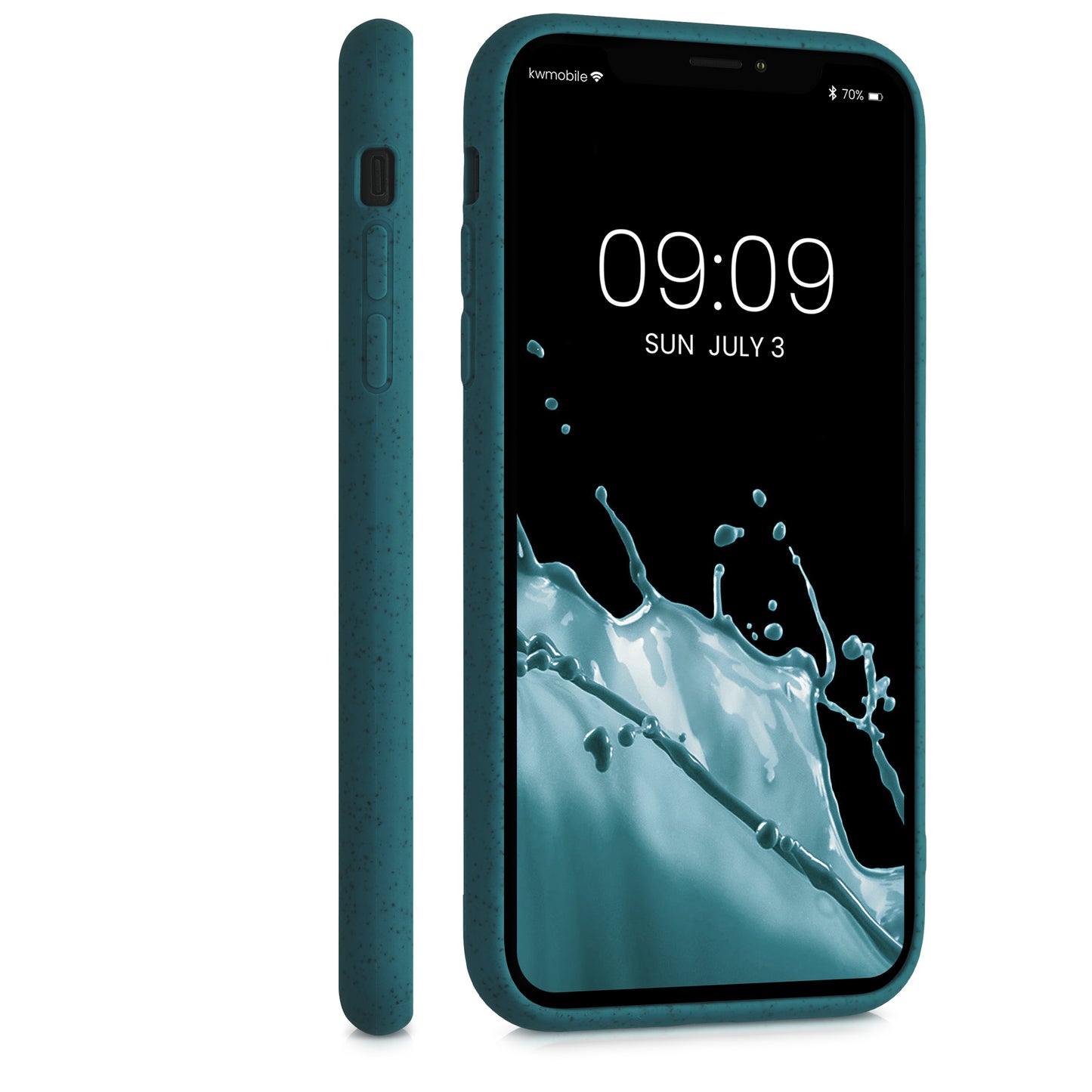 iPhone XR Handyhülle Naturfaser Matt