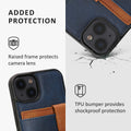 iPhone 13 / iPhone 14 Handyhülle mit Kartenfach