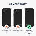 iPhone 13 / iPhone 14 Handyhülle mit Kartenfach