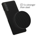 Sony Xperia 10 V Handyhülle Carbon Schwarz