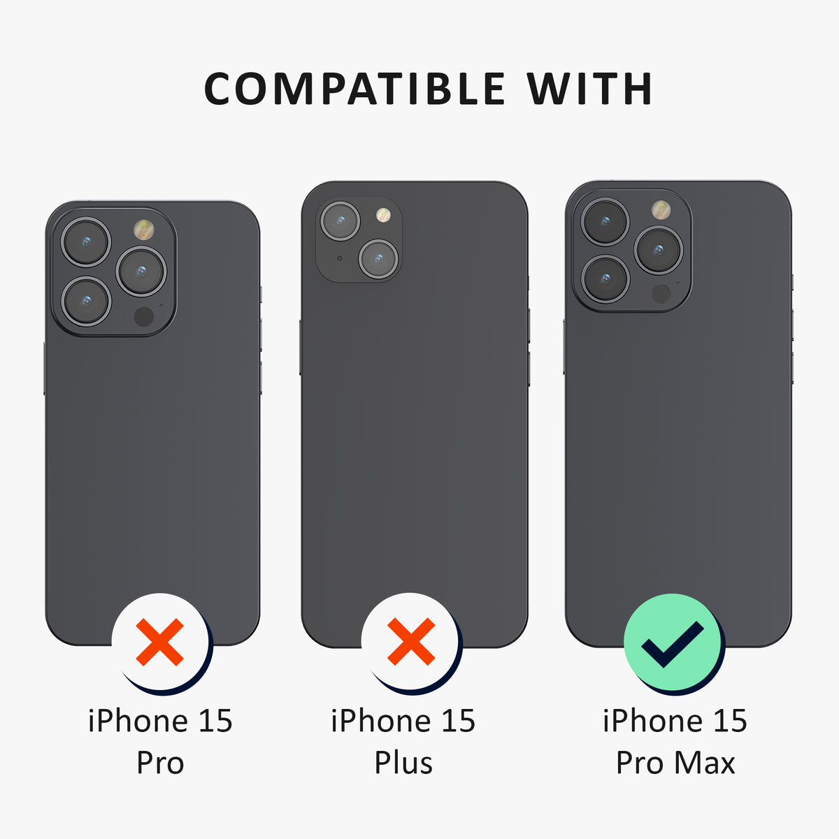 iPhone 15 Pro Max Handyhülle Milchglas Dunkelblau