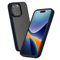 iPhone 15 Pro Max Handyhülle Milchglas Dunkelblau