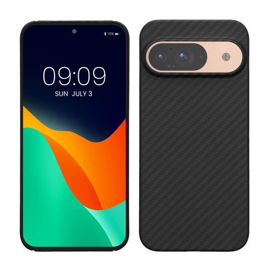 Google Pixel 9 Handyhülle Carbon Schwarz