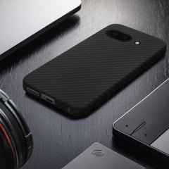 Google Pixel 9a Handyhülle Carbon Schwarz
