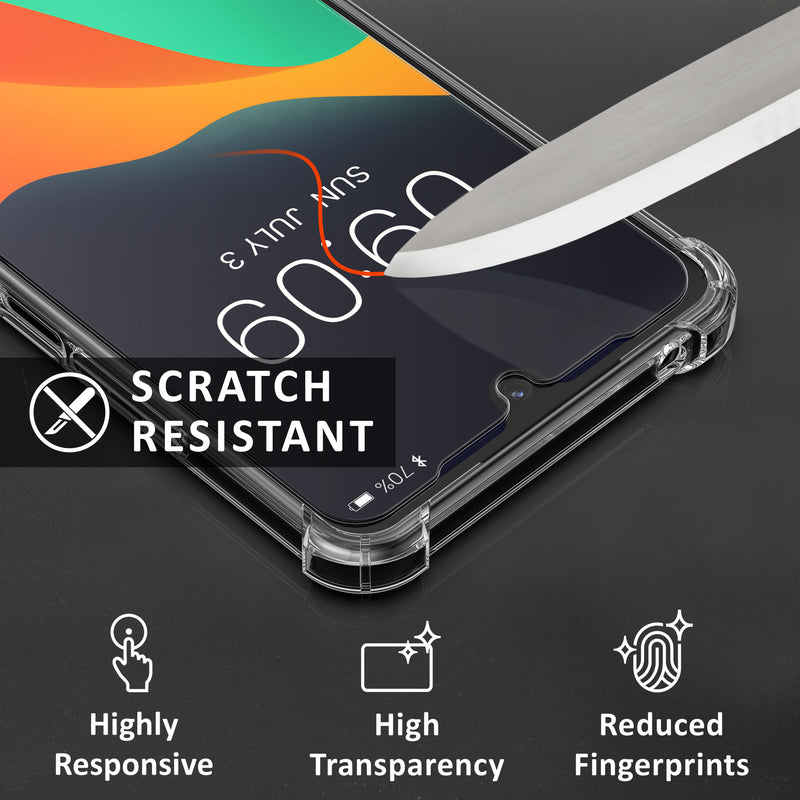 kalibri Hülle kompatibel mit Xiaomi Redmi 14C / Poco C75 Case - Handyhülle mit 2x Glas Schutz Folie - Cover Handyhülle
